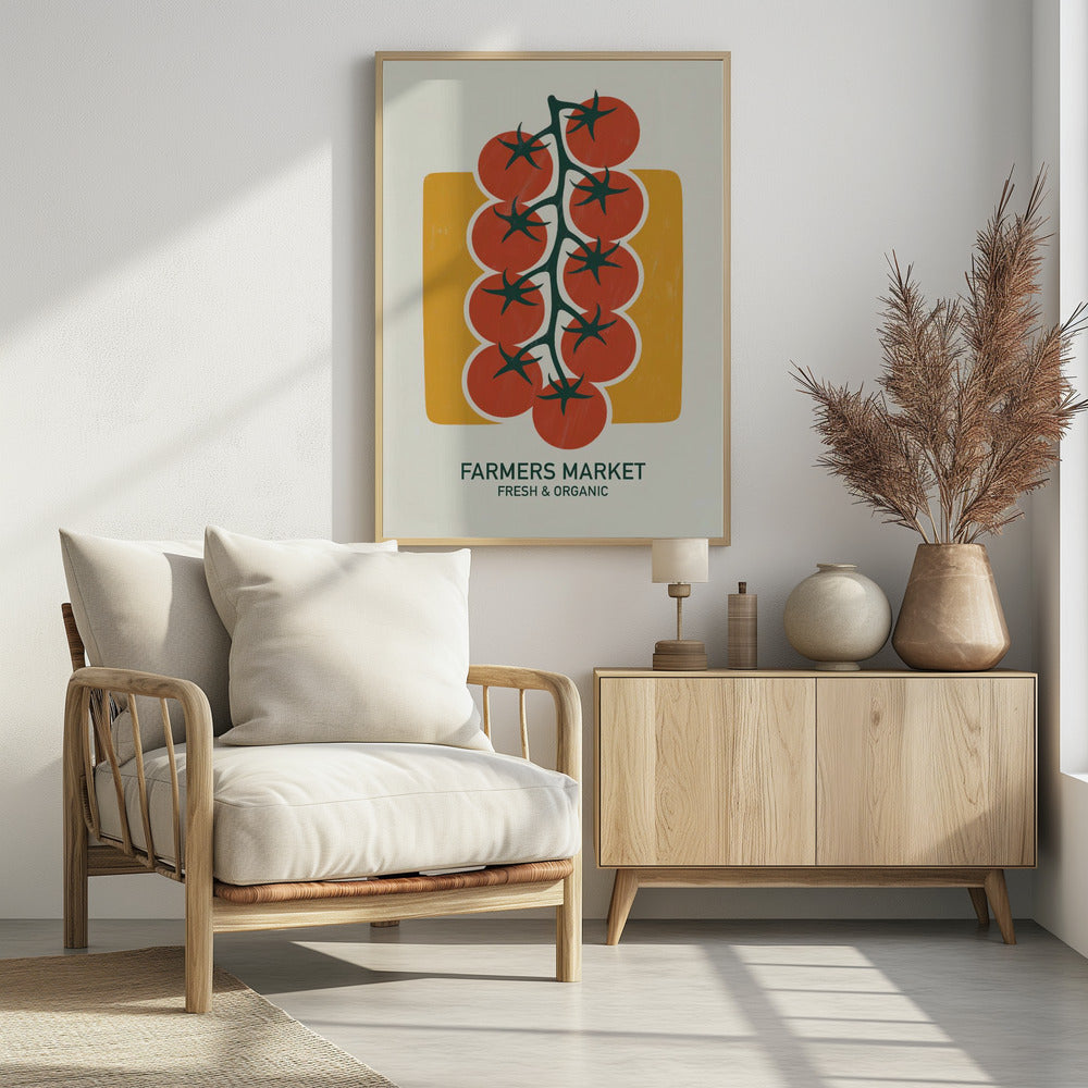 Farmers Market - Poster / Art Print
