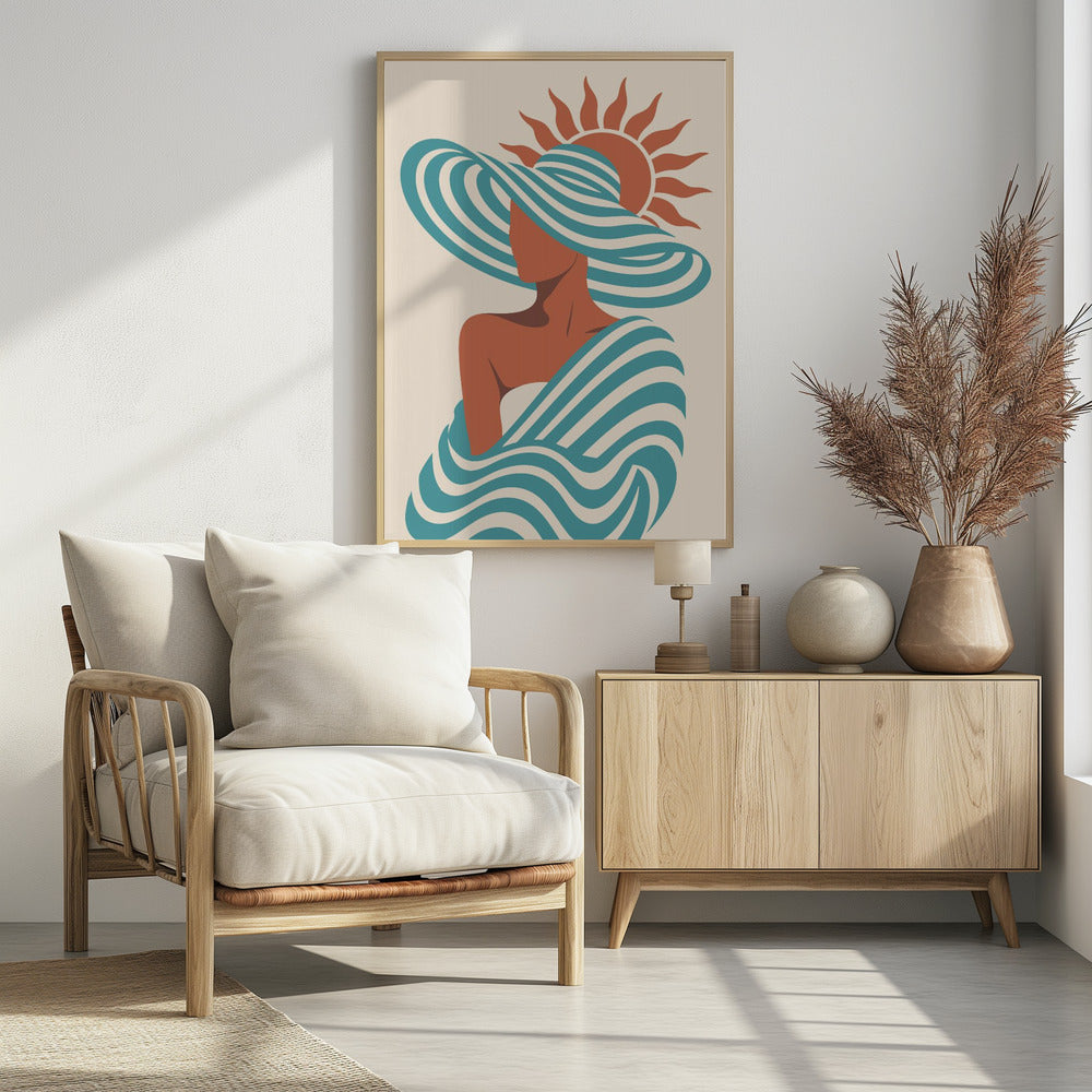 In the Sun - Poster / Art Print