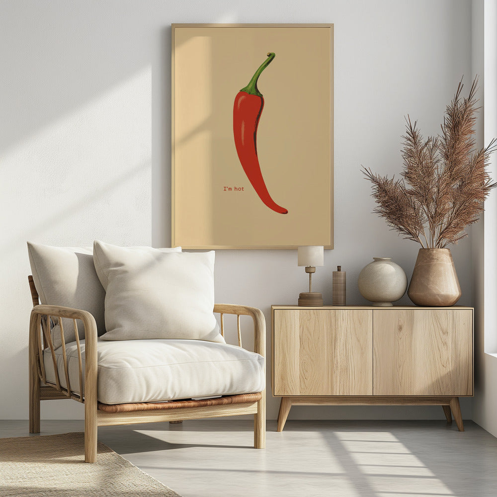 I'm Hot - Poster / Art Print