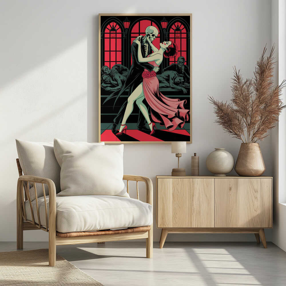 A Dance With Death - Poster / Art Print