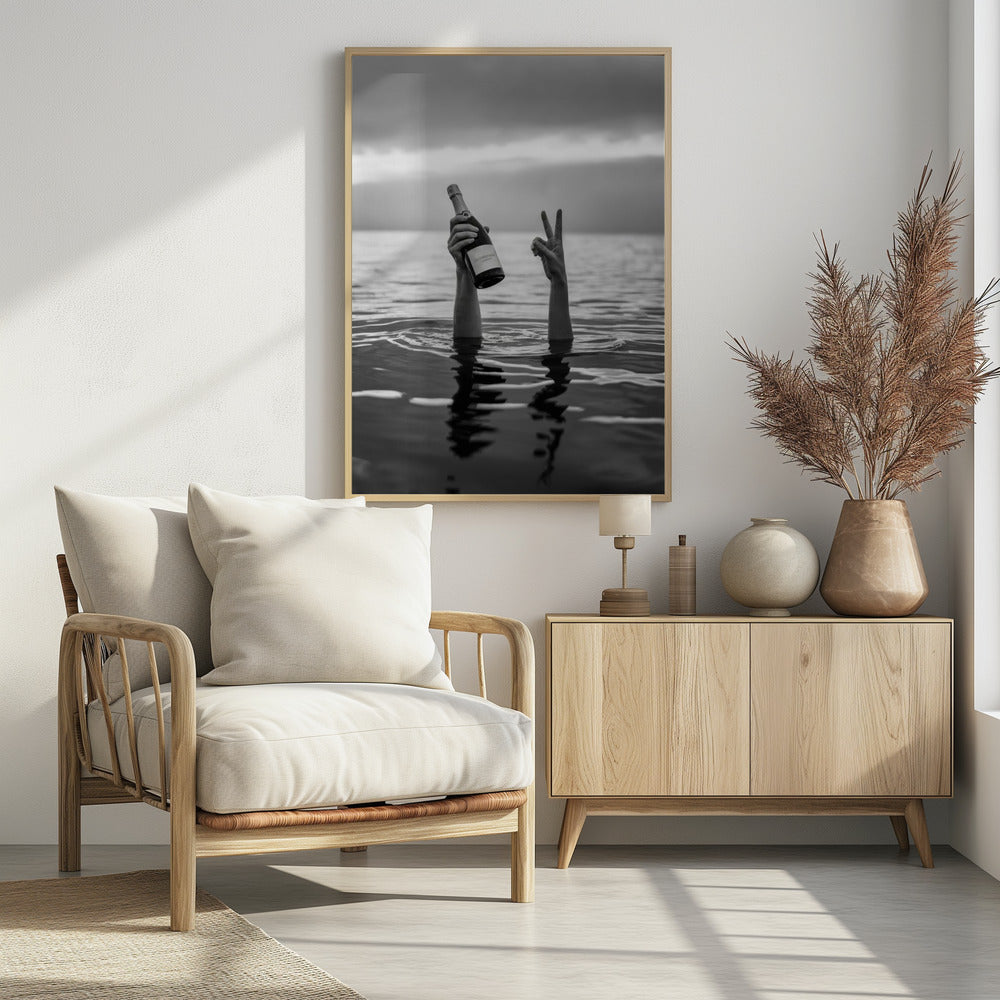 Celebration Champagne - Poster / Art Print
