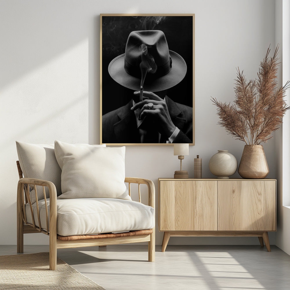 The Smoker - Poster / Art Print