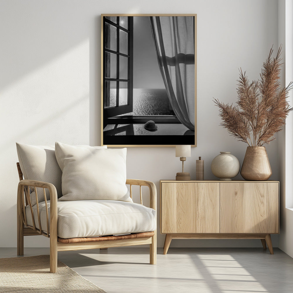 The Seashell In the Window - Poster / Art Print