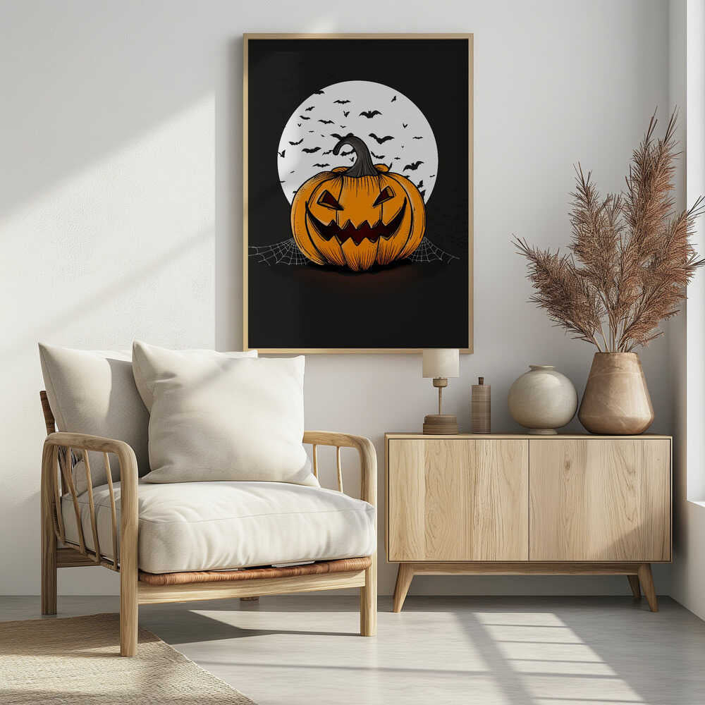 Jack O Lantern - Poster / Art Print