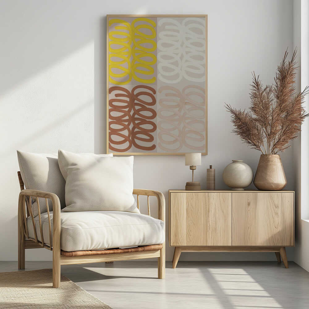 Quadrants of Loops - Poster / Art Print