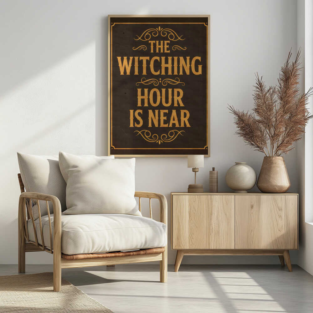 The Witching Hour Is Near - Poster / Art Print