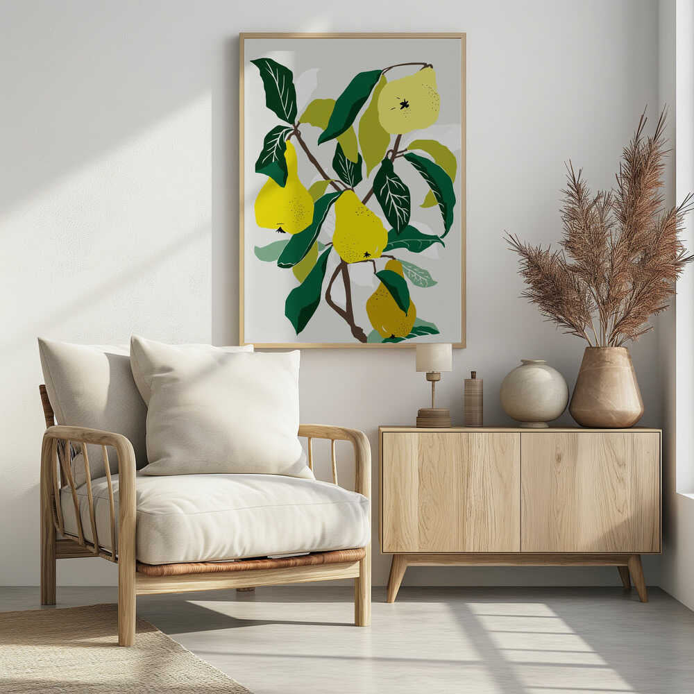 Yellow Pears - Poster / Art Print