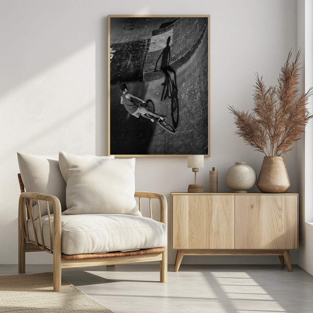 Fighting my self - Poster / Art Print