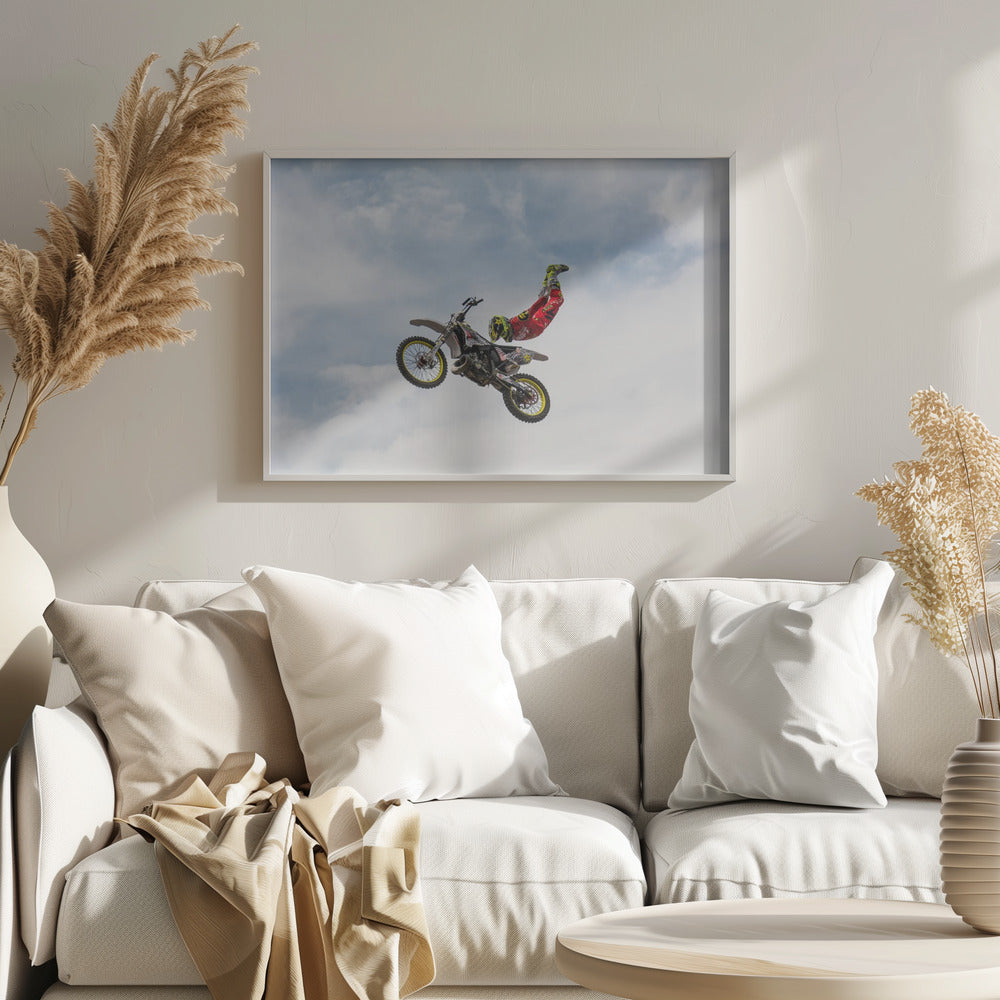 No hands superflyer - Poster / Art Print