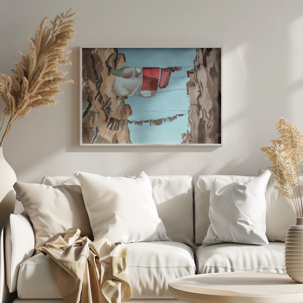 city mirror - Poster / Art Print