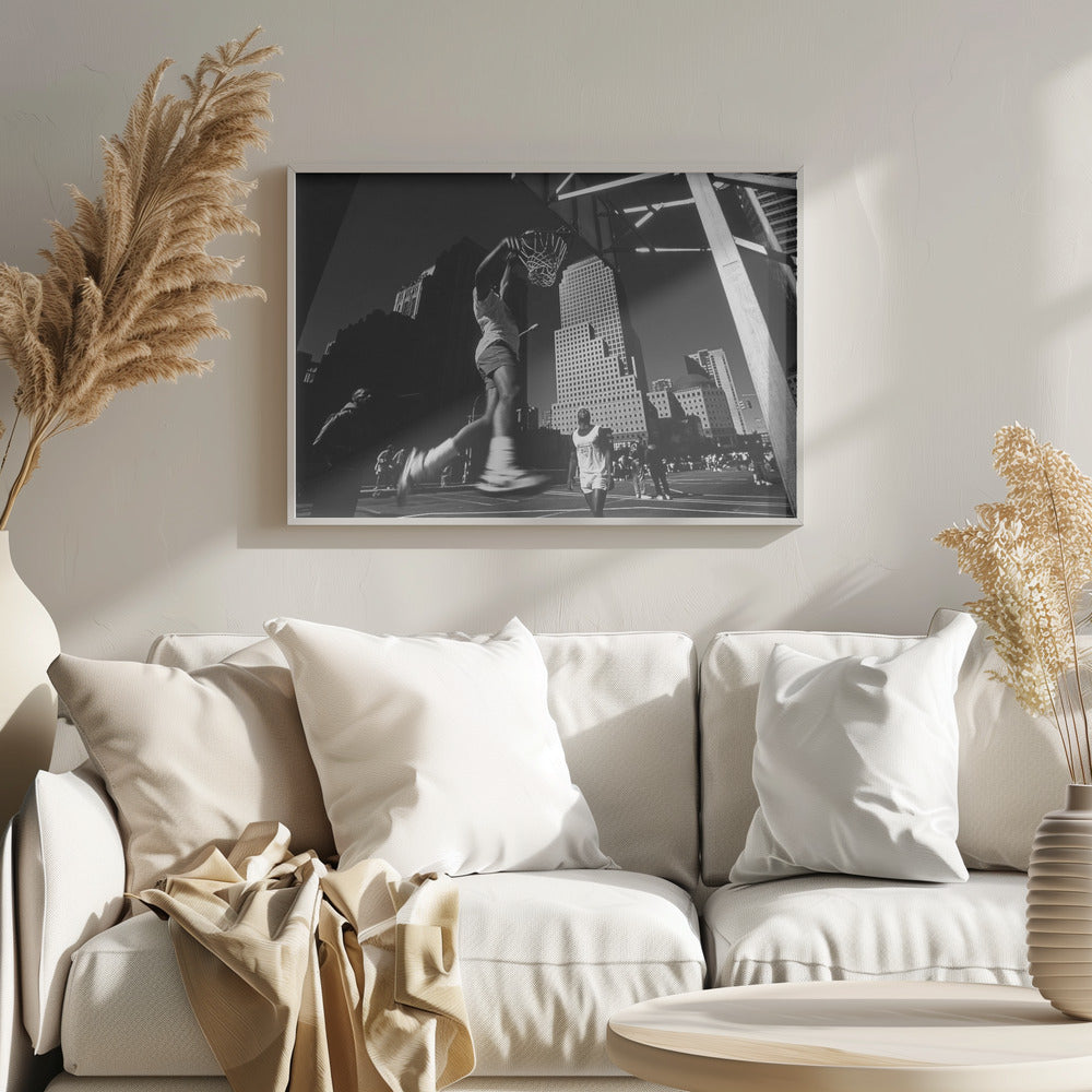 Dunking - Poster / Art Print