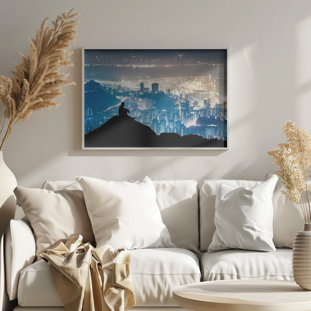 CITY WATCHER - Poster / Art Print