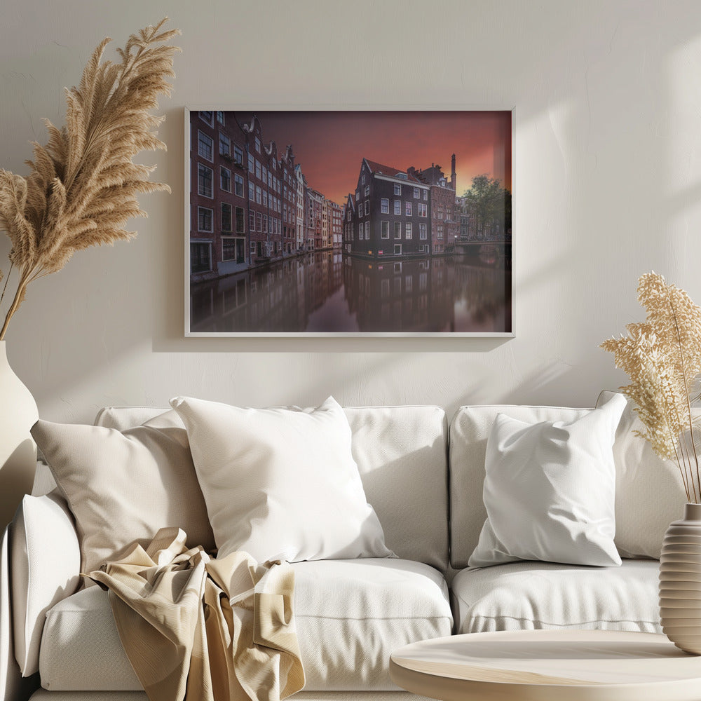 Amsterdam Dawn - Poster / Art Print