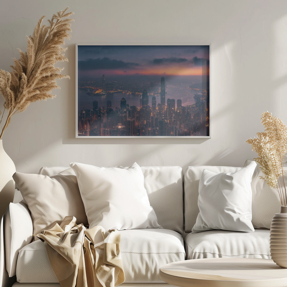 Sunrise Hong Kong - Poster / Art Print