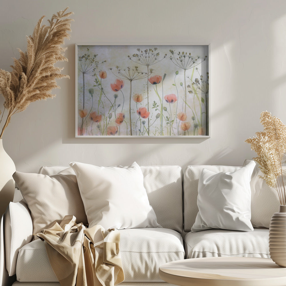 Poppy Meadow - Poster / Art Print