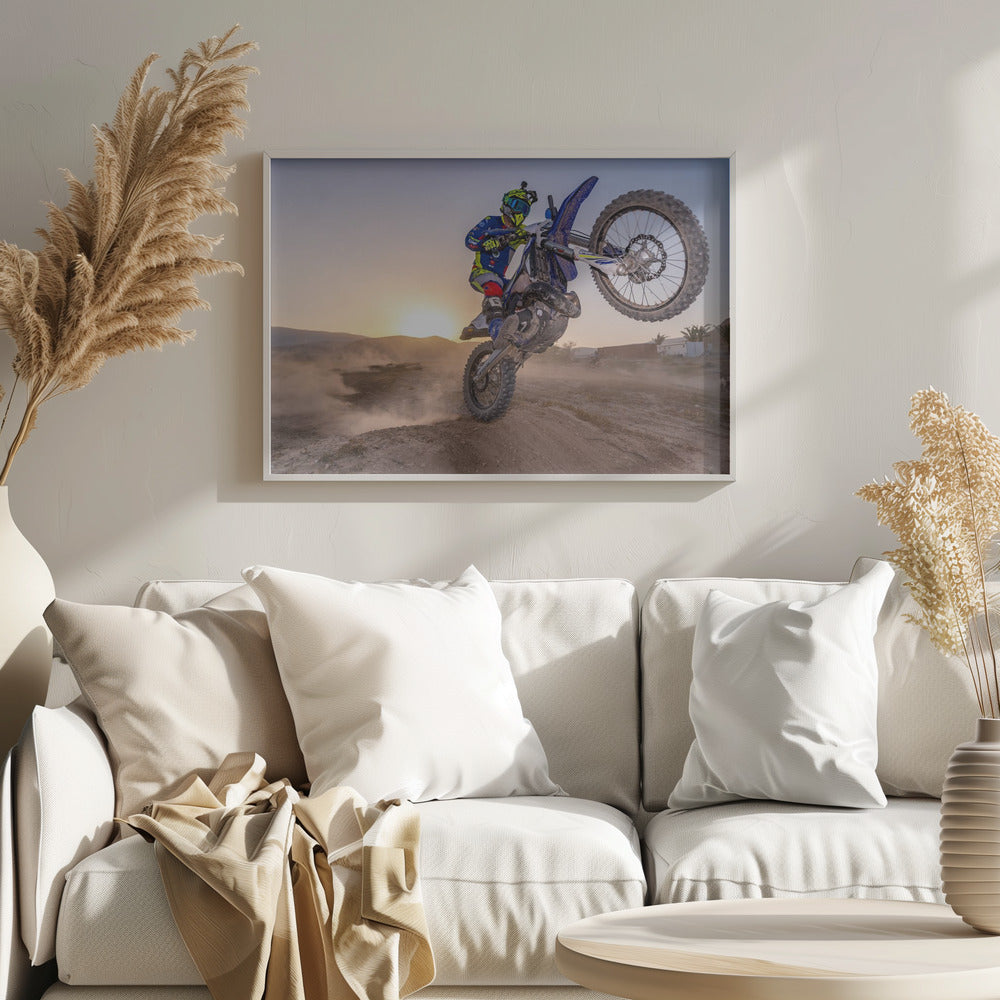They Say Jump, I say I'm Mario - Poster / Art Print