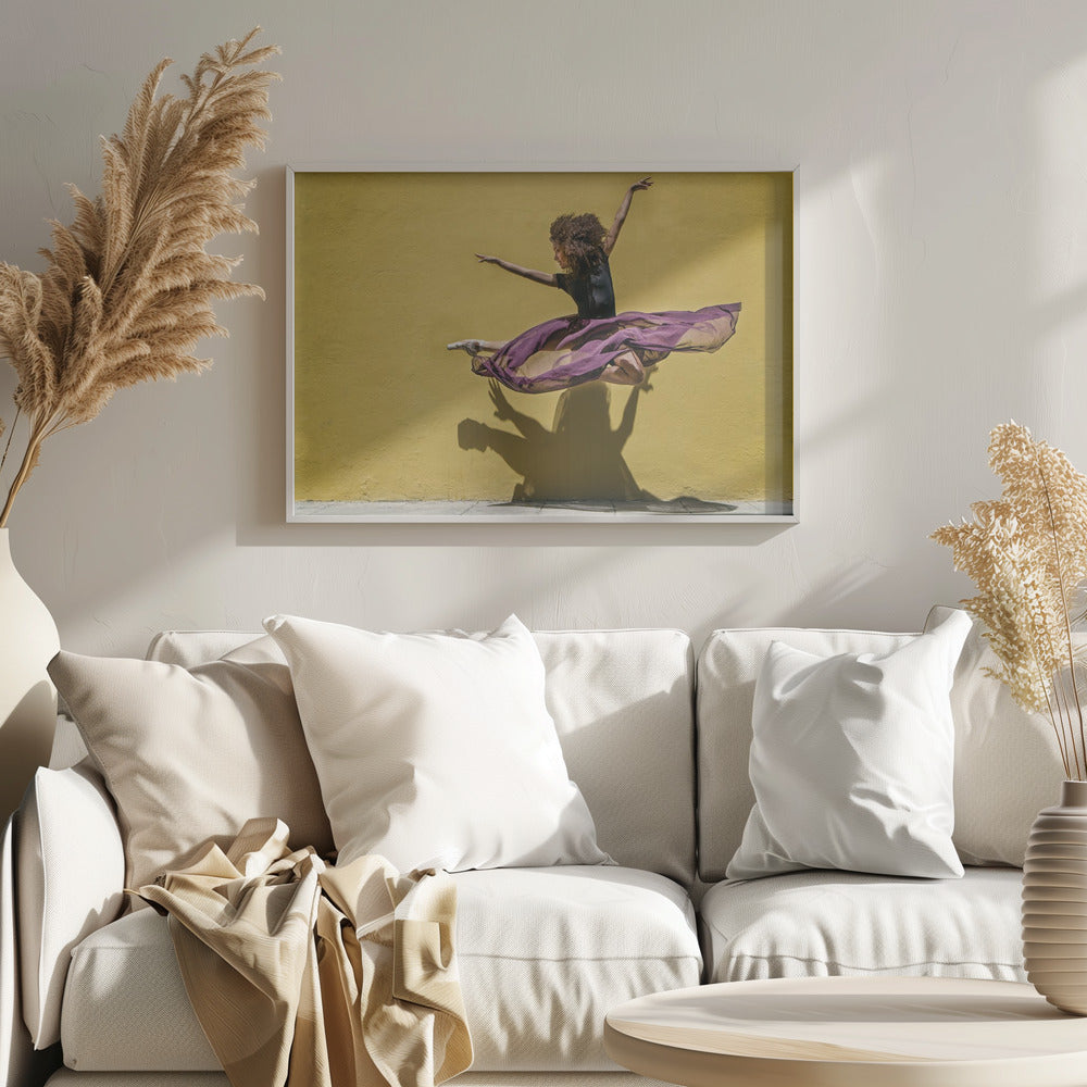 Brenda jumping - Poster / Art Print