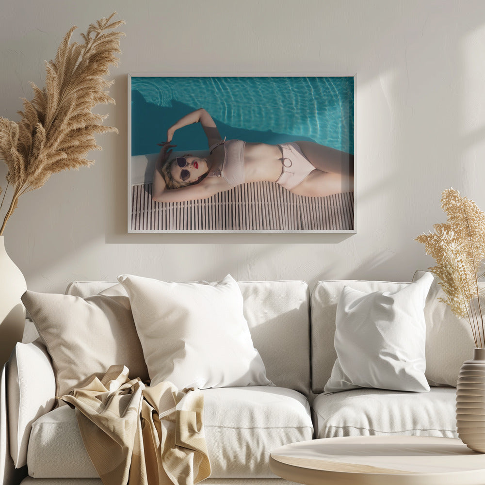 Poolside - Poster / Art Print