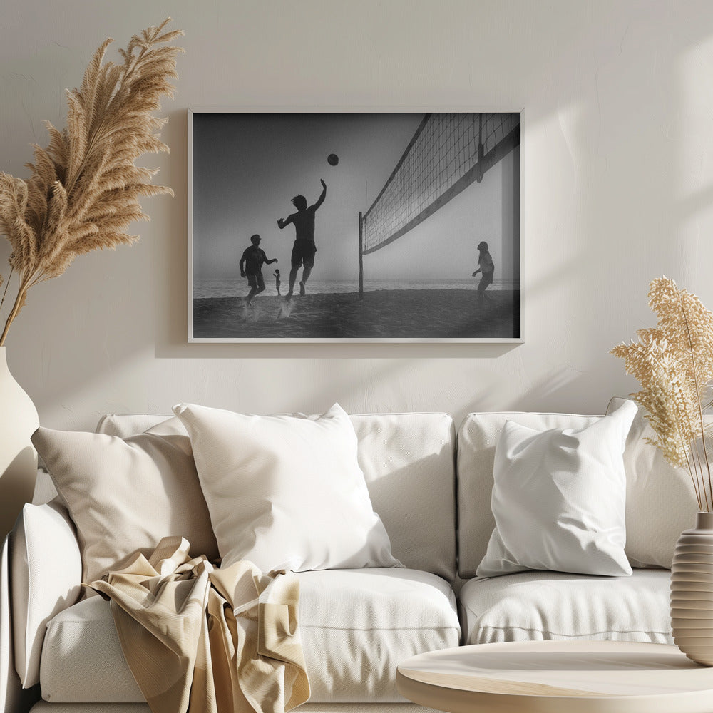 Beach volleyball - Poster / Art Print