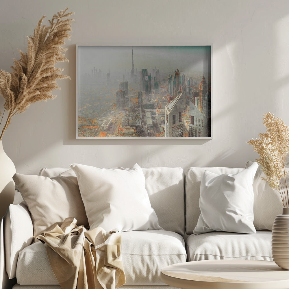 Twin Towers - Dubai - Poster / Art Print