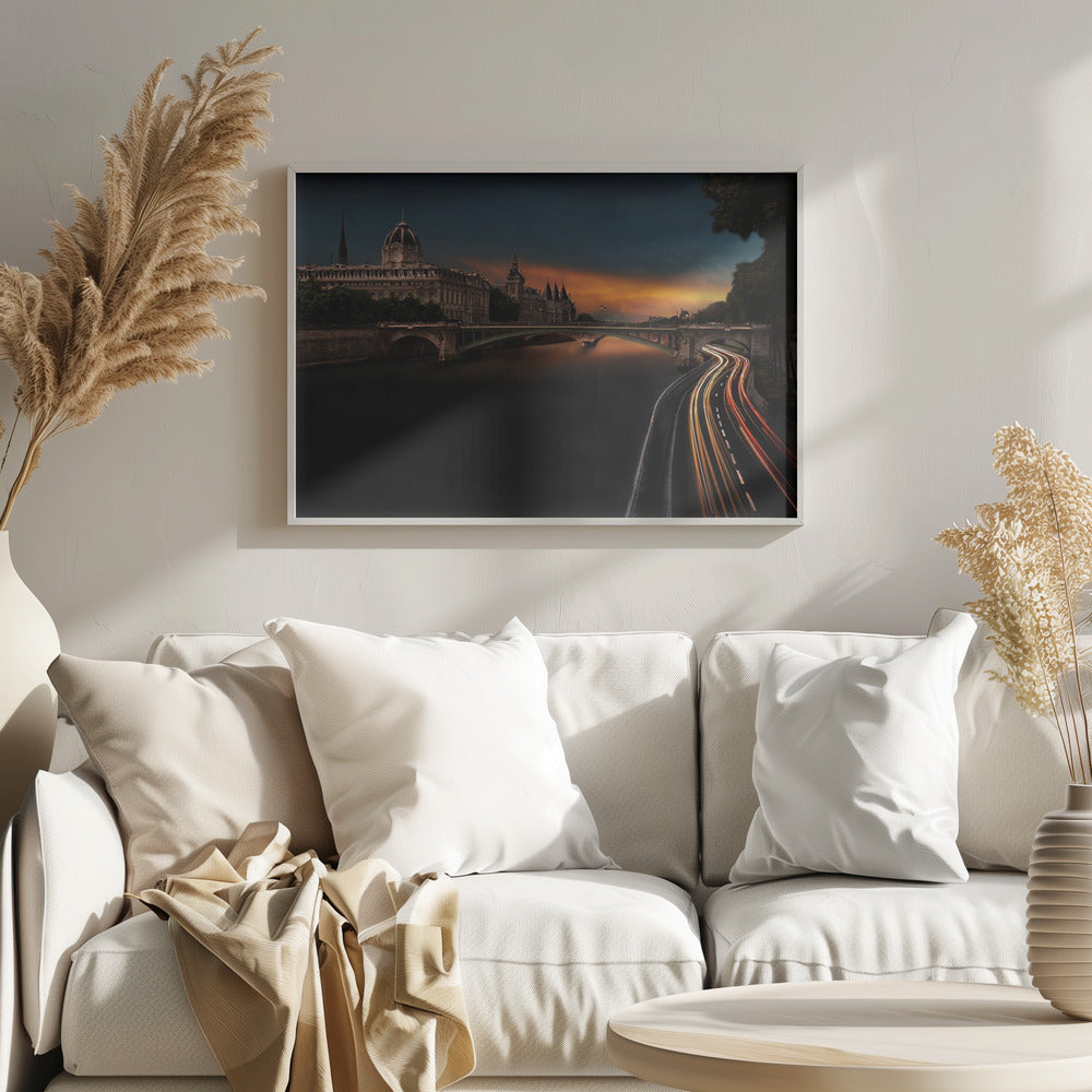 evening at La Concergierie - Poster / Art Print