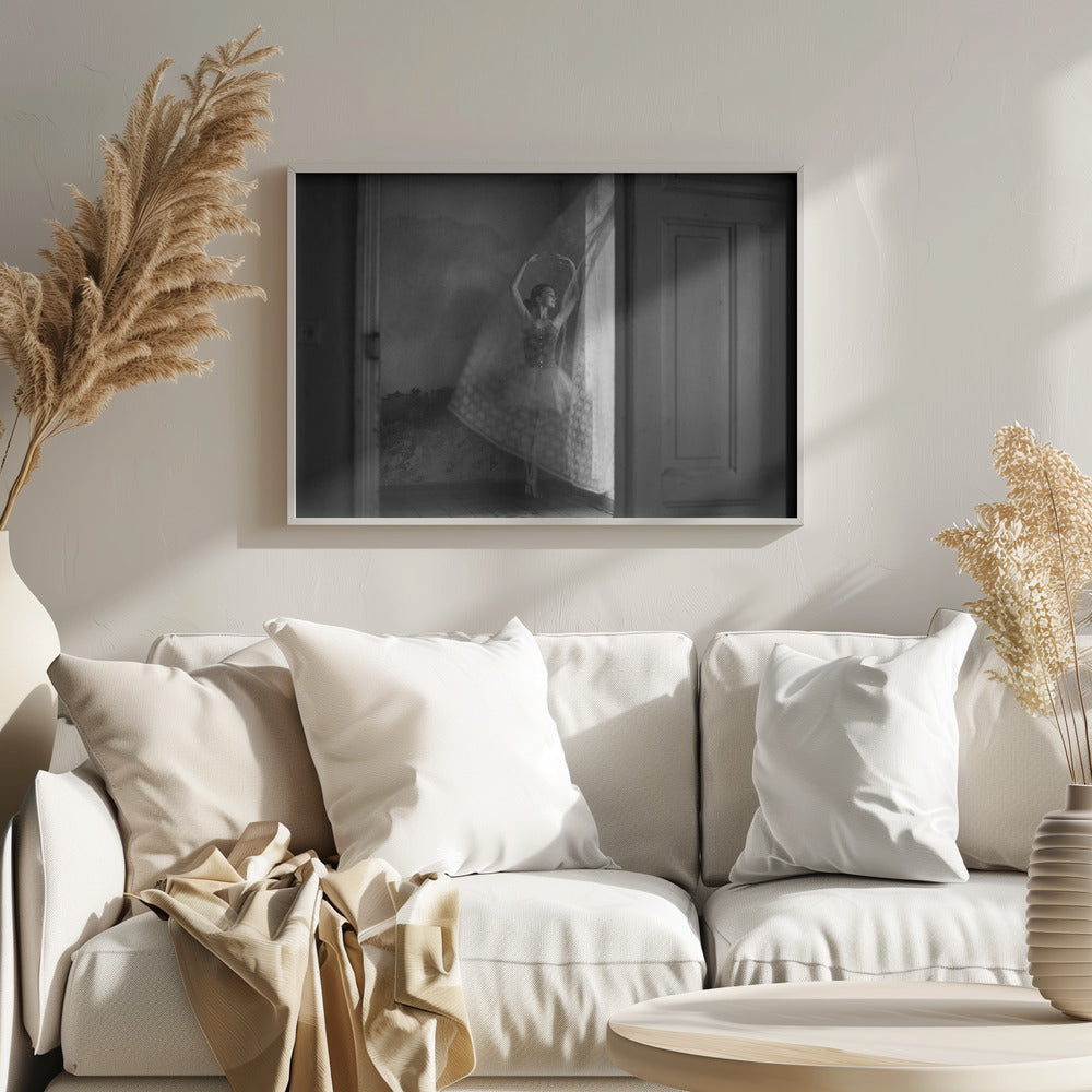 Window ballerina - Poster / Art Print