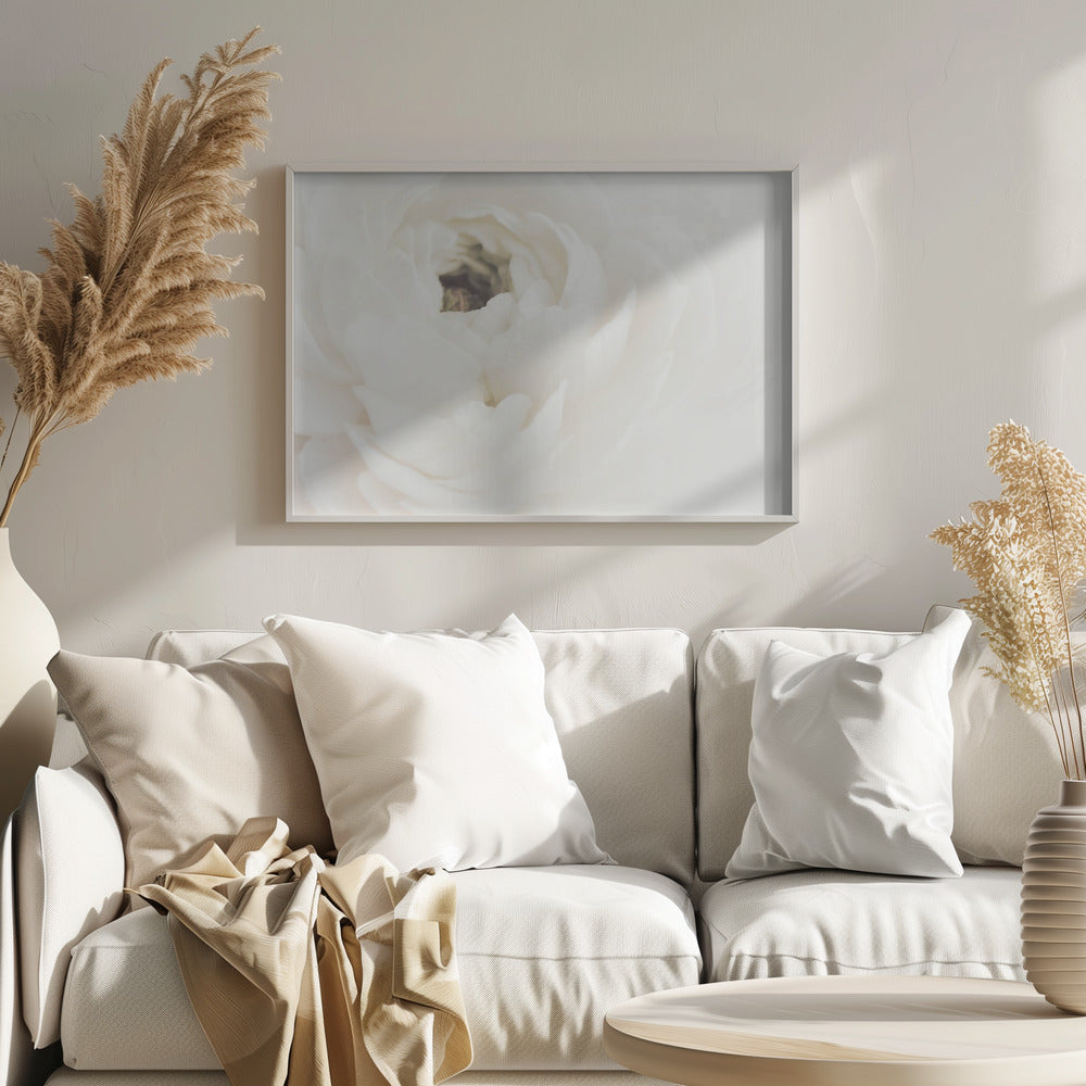 White Flower 02 - Poster / Art Print