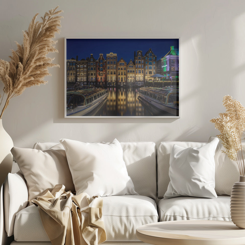 Damrak Amsterdam - Poster / Art Print