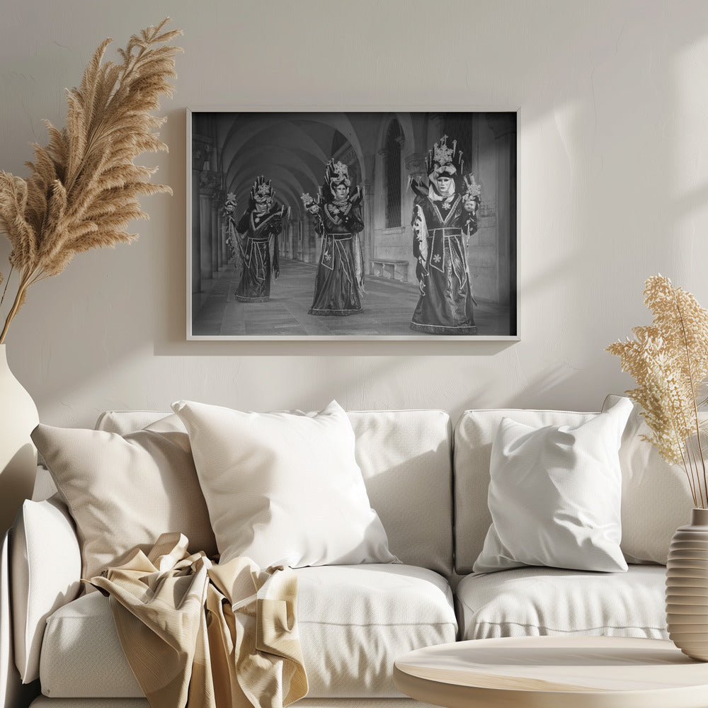 Carnival Triplets - Poster / Art Print