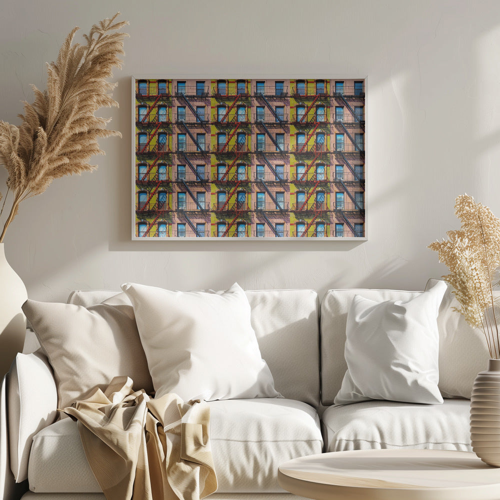 New York Windows - Poster / Art Print