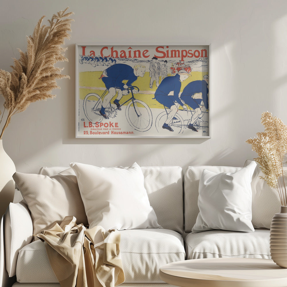 The Simpsons Chain (1896) - Poster / Art Print