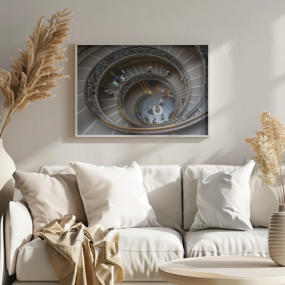 Sistine Chapel Stairs - Poster / Art Print