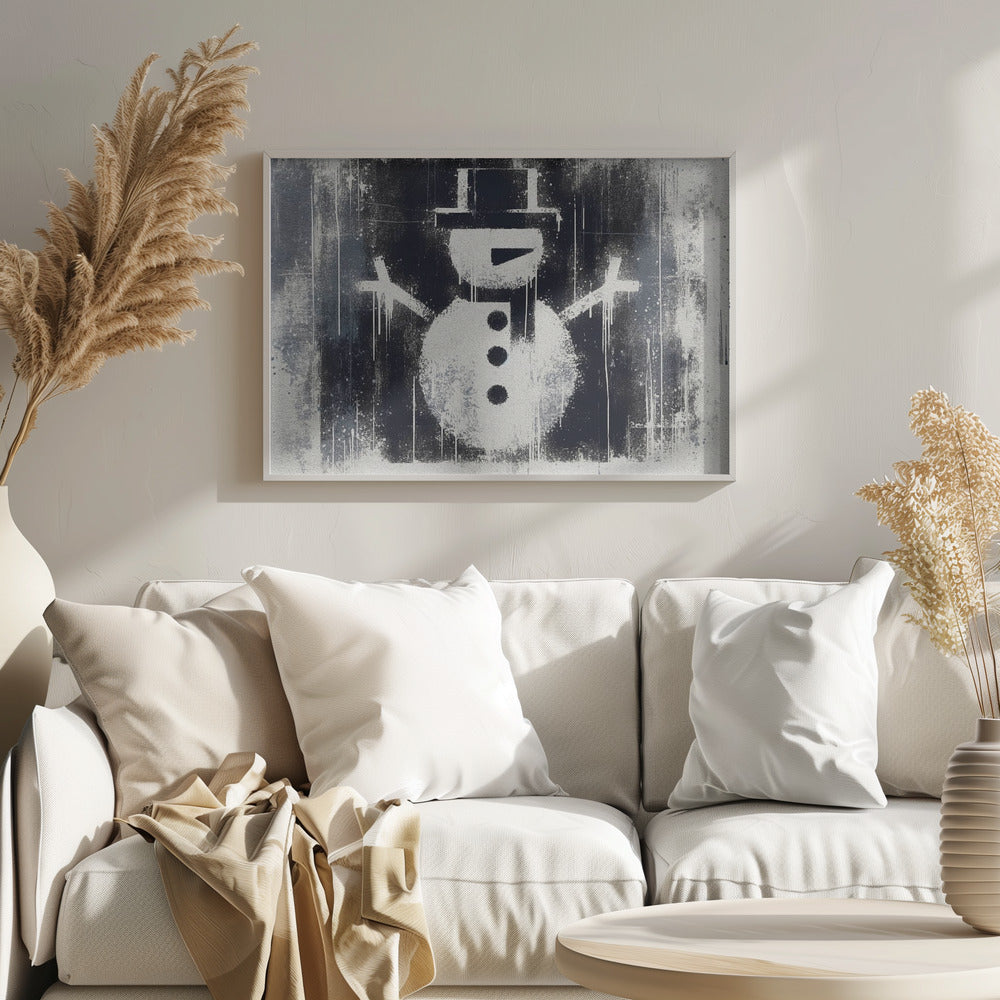 Snowman - Poster / Art Print