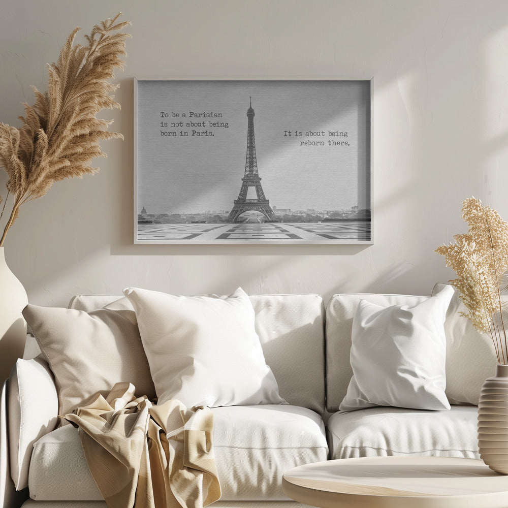 Reborn in Paris - Poster / Art Print
