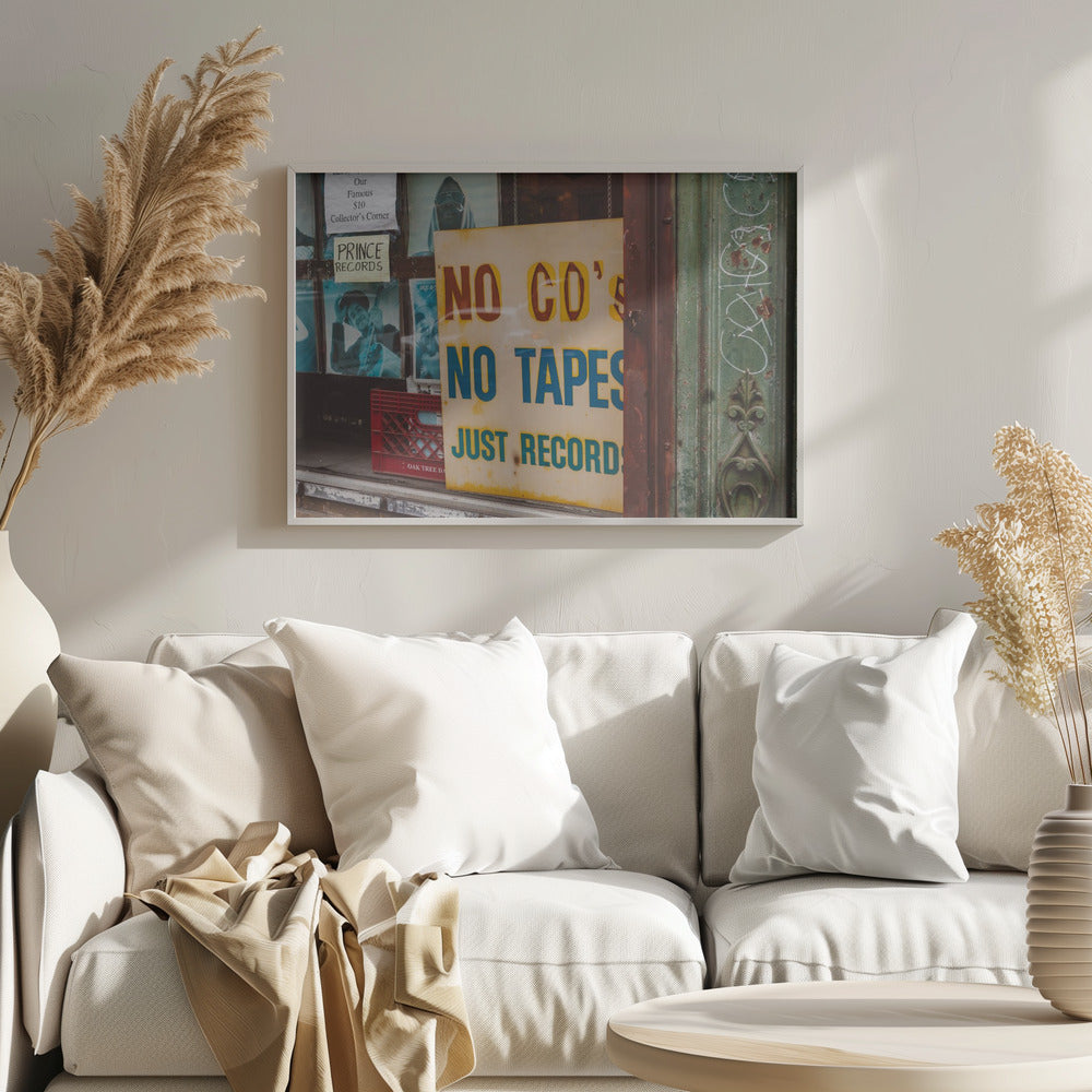 Just Records - Poster / Art Print