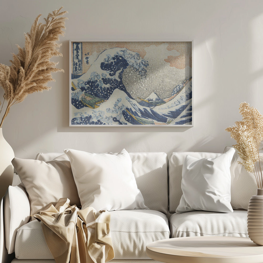 Hokusai's Under the Wave Off Kanagawa (1830 1833) - Poster / Art Print