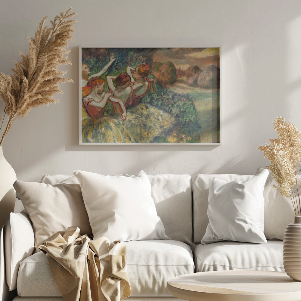 Four Dancers - Poster / Art Print