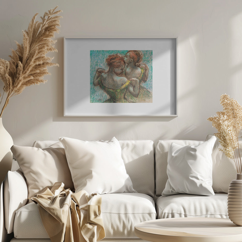 Two Dancers No.2 - Poster / Art Print