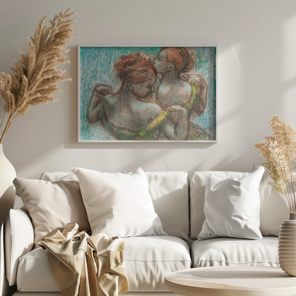 Two Dancers - Poster / Art Print