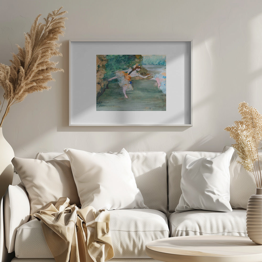 Dancer Onstage - Poster / Art Print