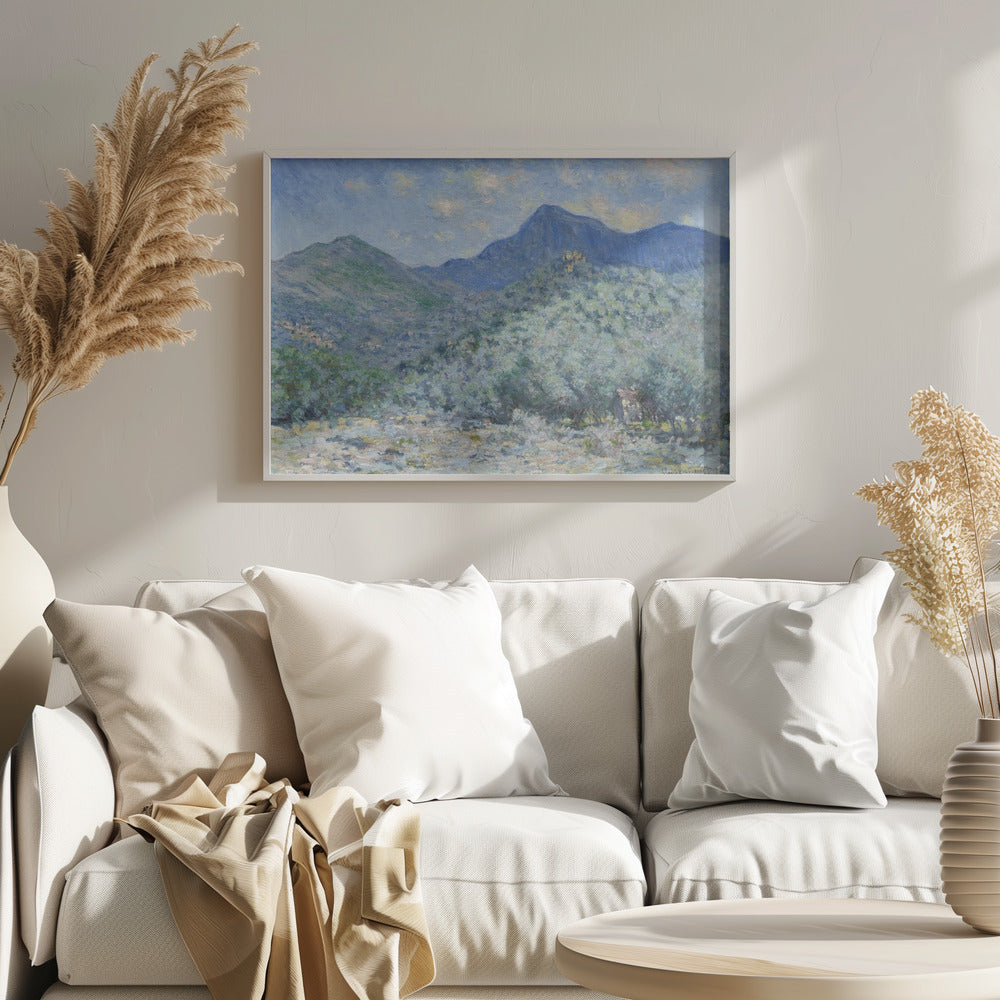 Claude Monet's Valle Buona, Near Bordighera (1884) - Poster / Art Print