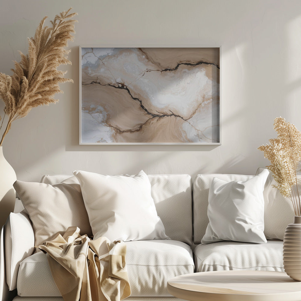 Striated Fractures - Poster / Art Print