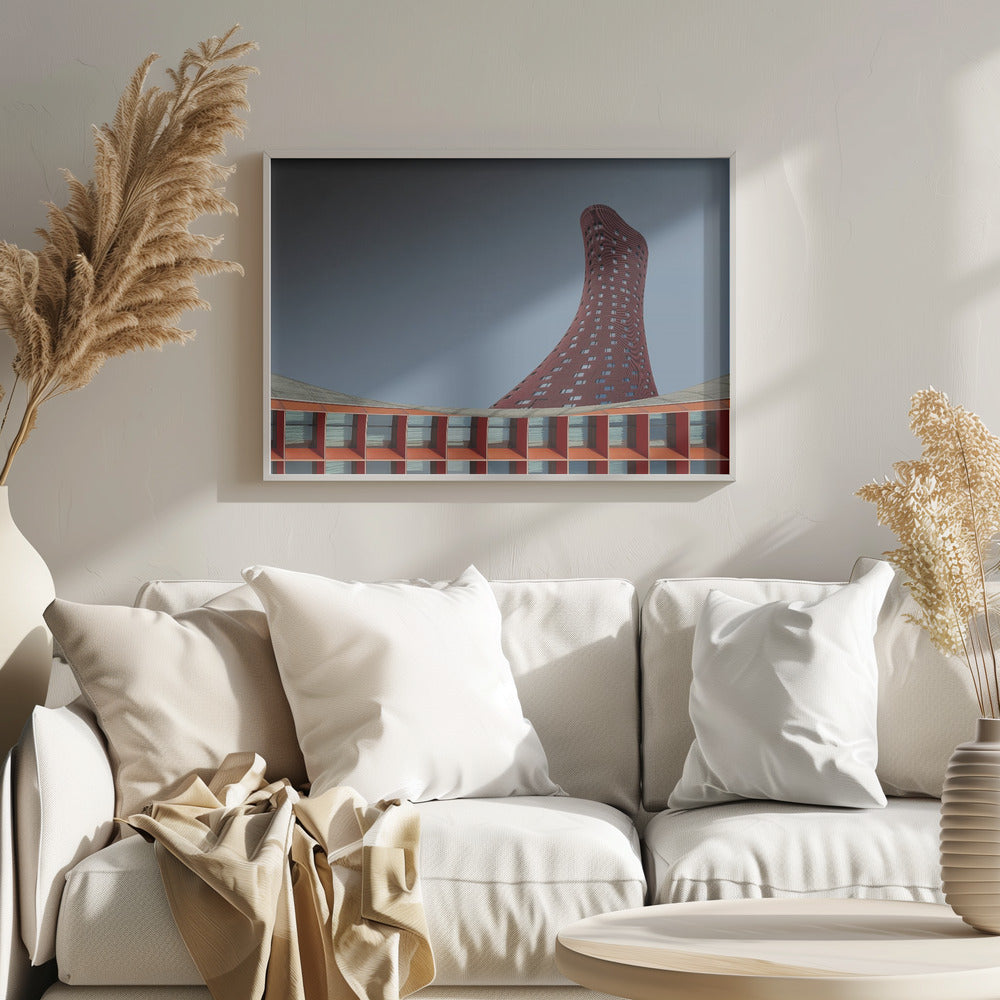 The Red Tower - Poster / Art Print