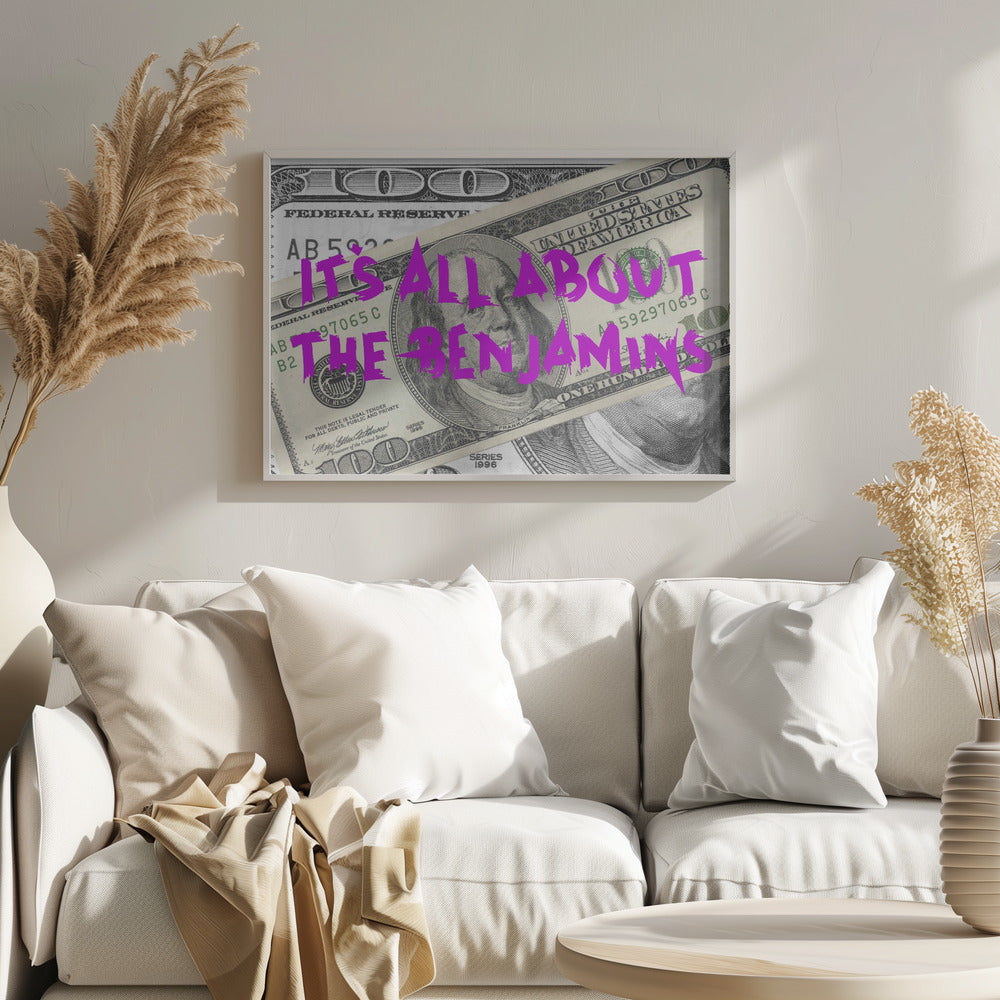 100 Dollars - Poster / Art Print