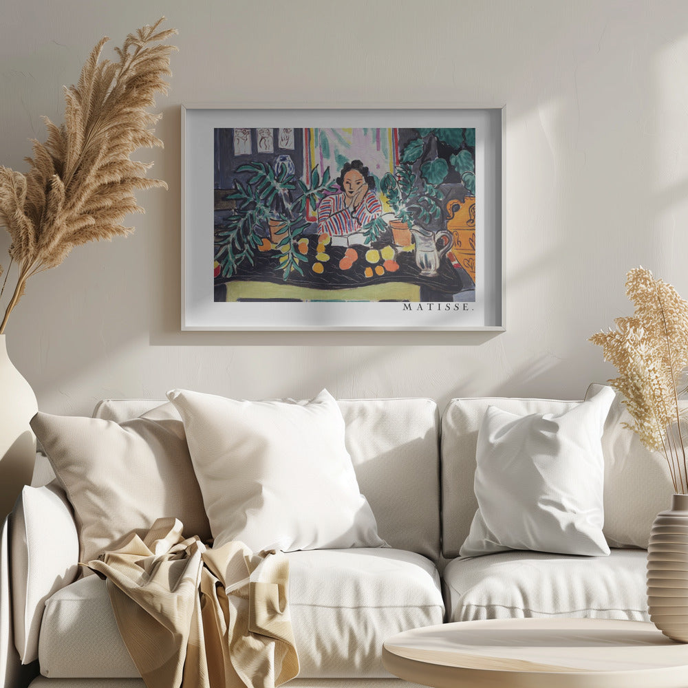 Interno Con Vaso Etrusco 1940 - Poster / Art Print
