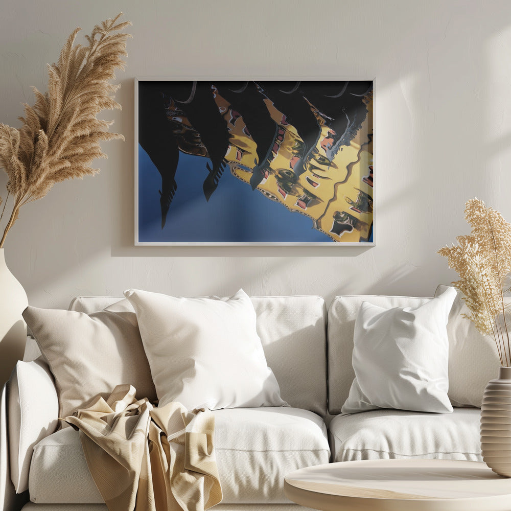 Venice - Gondola - Reflex - Poster / Art Print