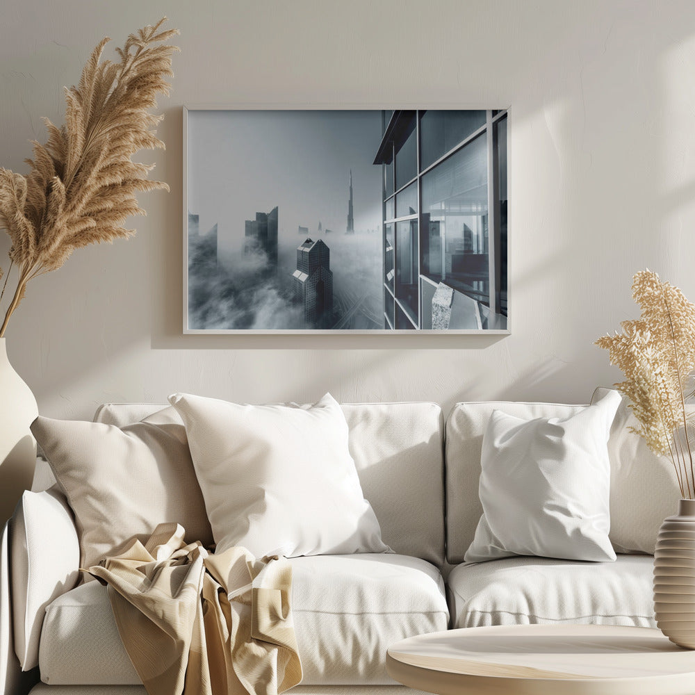 Foggy City - Poster / Art Print