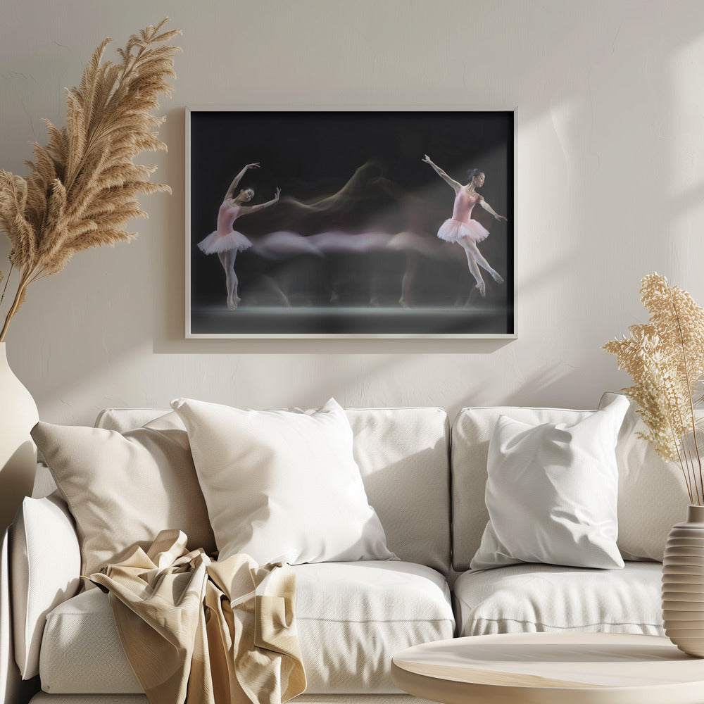 Graceful Ballerina - Poster / Art Print
