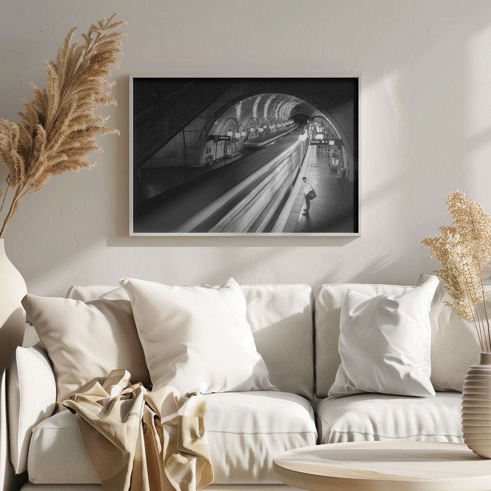 Paris Metro - Poster / Art Print