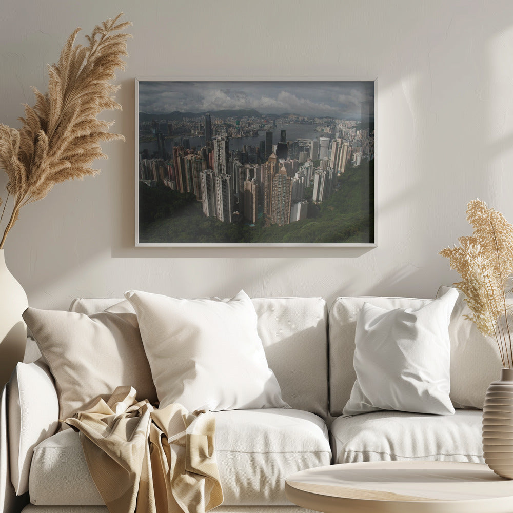 a view from the Peak - Poster / Art Print